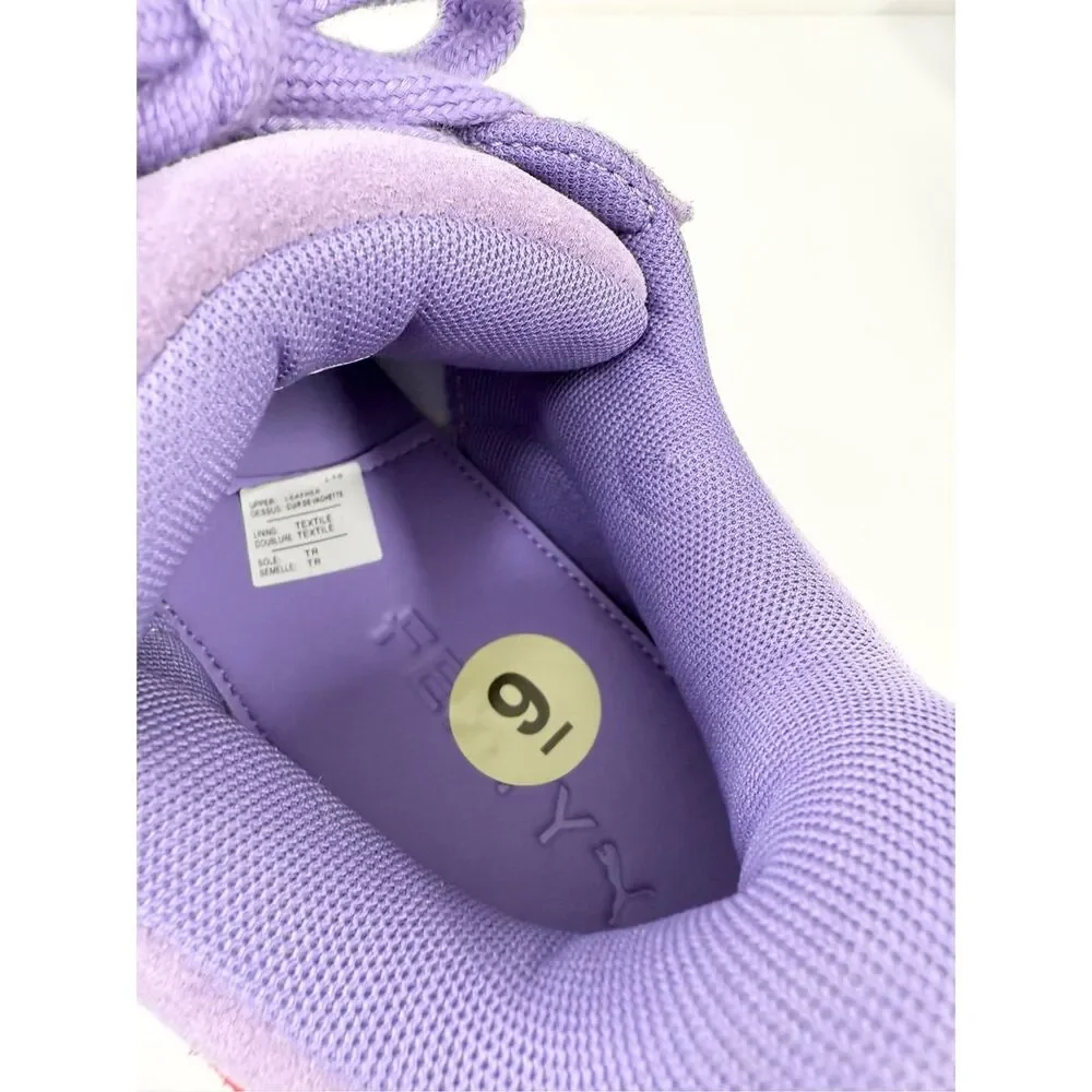 PUMA Women's Creeper Phatty Fenty Sneakers Trainers Lavender Alert Burnt Red 9